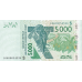 P917Sp Guinea-Bissau - 5000 Francs Year 2016